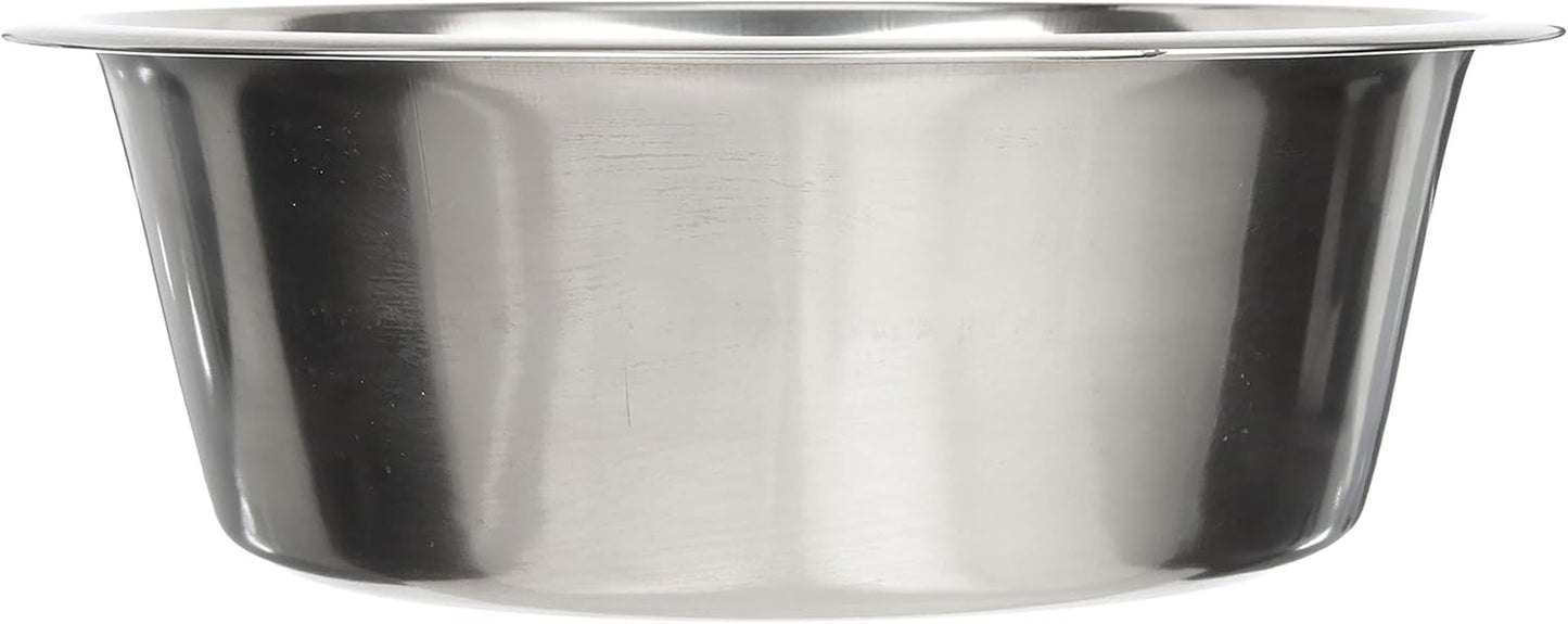 5 Cup (40 Oz.) Stainless Steel Dog Bowls, 1 Single Neater Feeder Replacement Bowl (Medium Deluxe Model), Dog Food Bowl or Water Bowls, Dishwasher Safe Metal Dish for Medium Dogs
