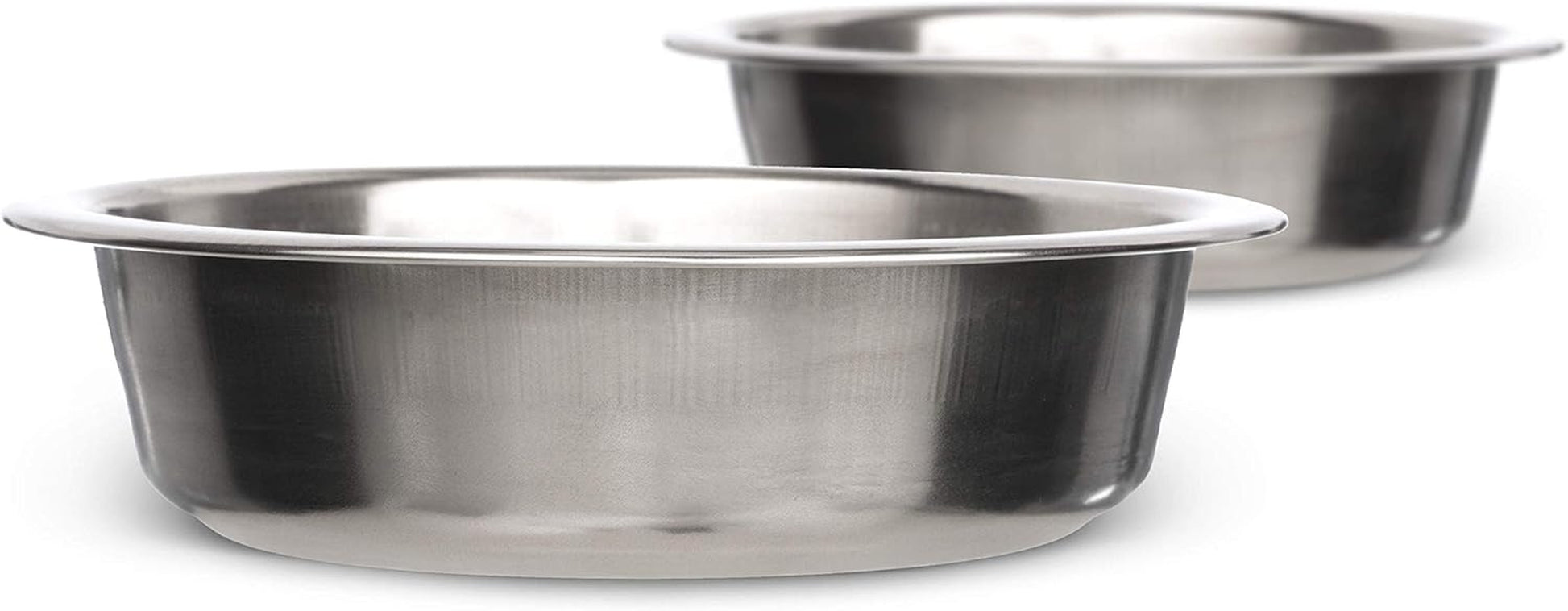 5 Cup (40 Oz.) Stainless Steel Dog Bowls, 1 Single Neater Feeder Replacement Bowl (Medium Deluxe Model), Dog Food Bowl or Water Bowls, Dishwasher Safe Metal Dish for Medium Dogs