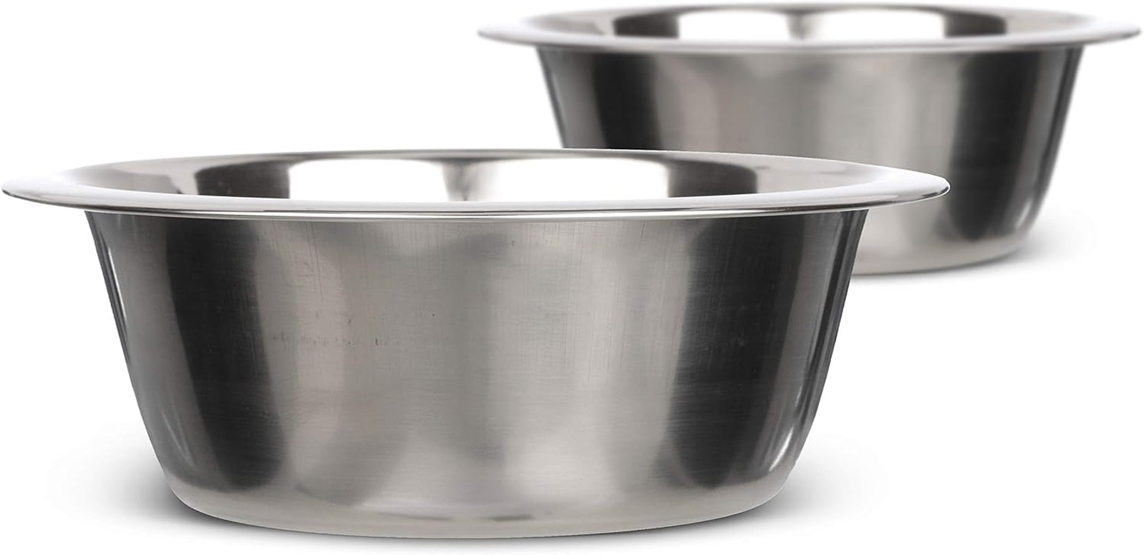 5 Cup (40 Oz.) Stainless Steel Dog Bowls, 1 Single Neater Feeder Replacement Bowl (Medium Deluxe Model), Dog Food Bowl or Water Bowls, Dishwasher Safe Metal Dish for Medium Dogs