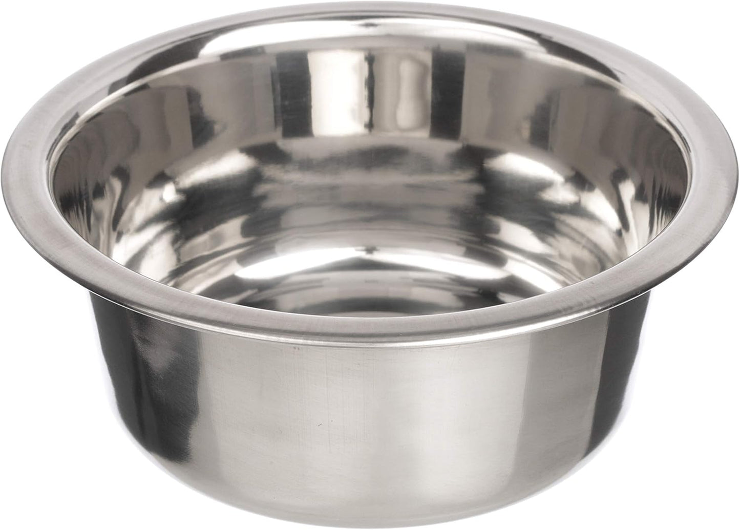 5 Cup (40 Oz.) Stainless Steel Dog Bowls, 1 Single Neater Feeder Replacement Bowl (Medium Deluxe Model), Dog Food Bowl or Water Bowls, Dishwasher Safe Metal Dish for Medium Dogs